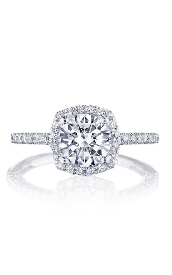 TACORI Petite Crescent Engagement Ring HT257215CU7W