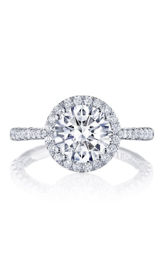 TACORI Petite Crescent Engagement Ring HT2571RD8W