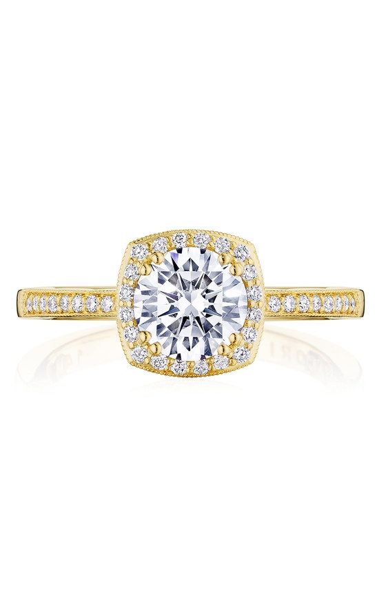 TACORI Sculpted Crescent Engagement Ring P103CU65FY