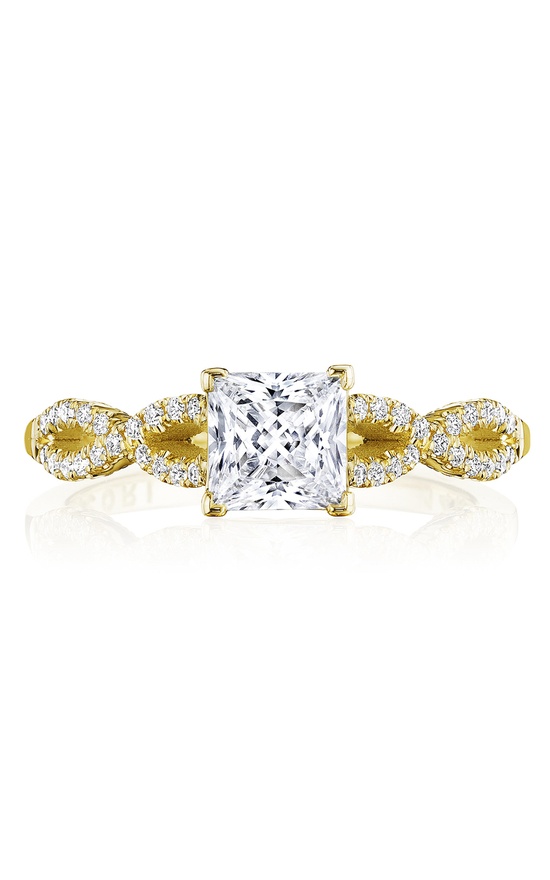 TACORI Sculpted Crescent Engagement Ring P105PR55FY