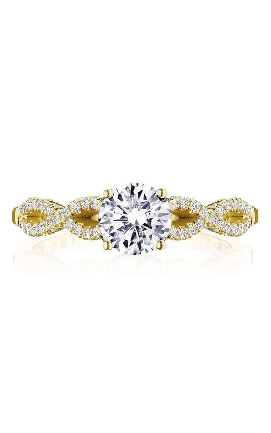 TACORI Sculpted Crescent Engagement Ring P105RD6FY