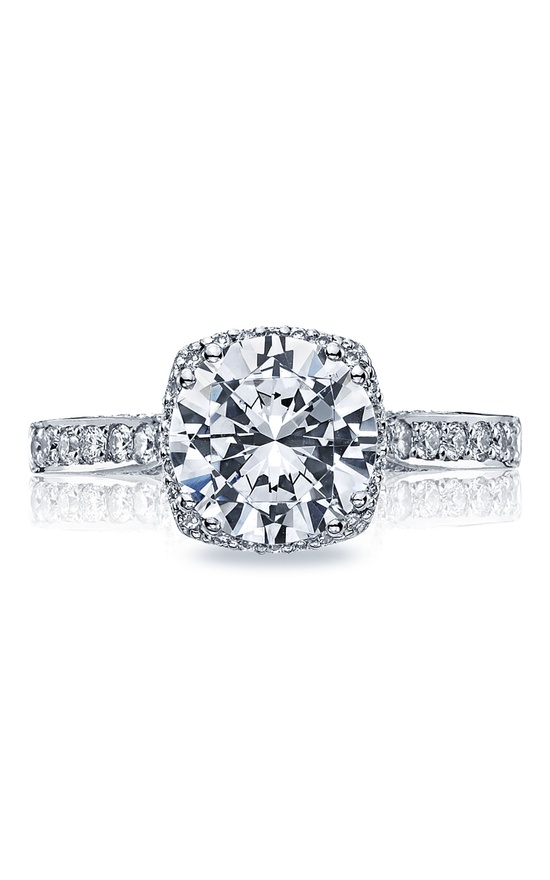 Round Bloom Engagement Ring