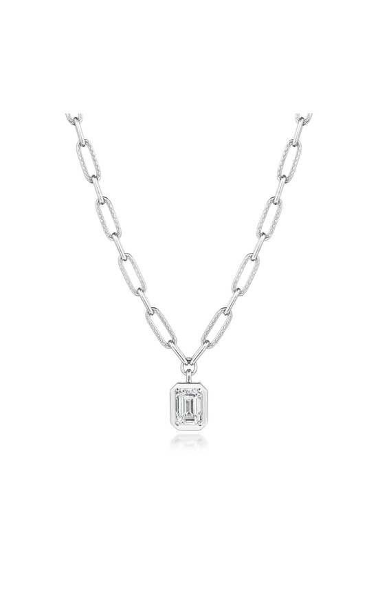 Petite Diamond Link Necklace - 1.54ct