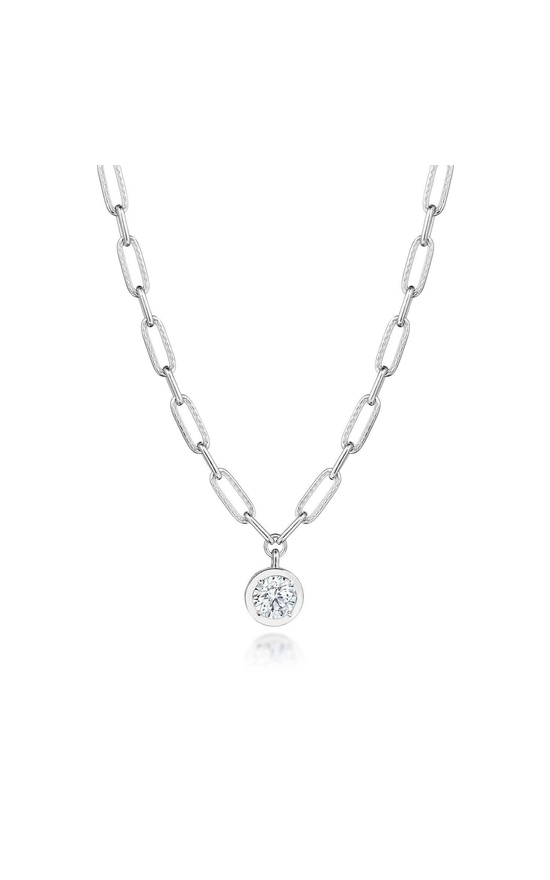 Petite Diamond Link Necklace - 1.54ct
