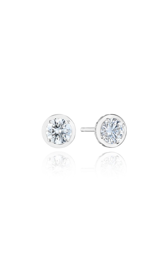 Round Diamond Stud Earring - 1ct Round Diamond Stud Earring - 1ct