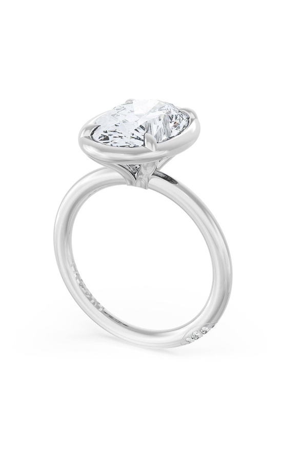 Oval Solitaire Engagement Ring