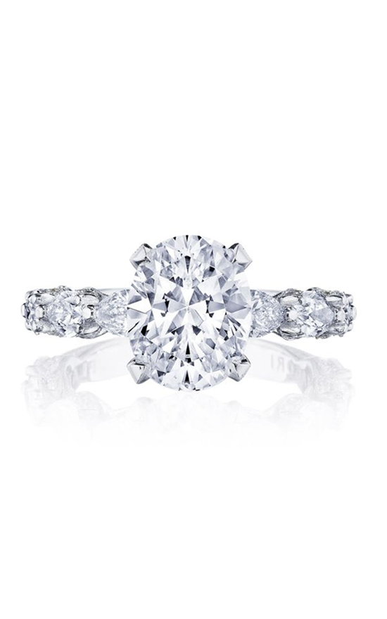 TACORI Classic Crescent and RoyalT Engagement Ring HT2666OV10X8