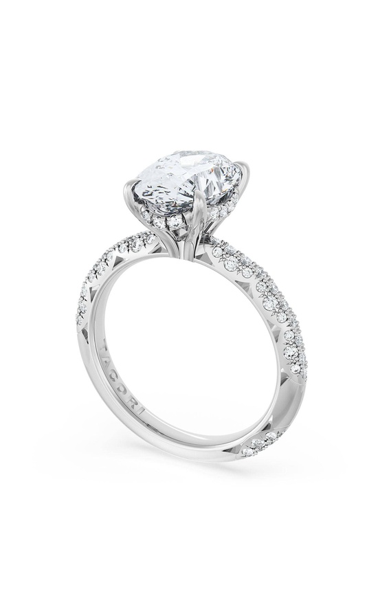 Oval Bloom Engagement Ring