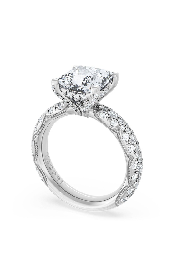 Princess Bloom Engagement Ring
