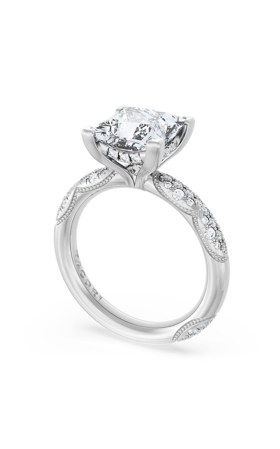 Princess Bloom Engagement Ring