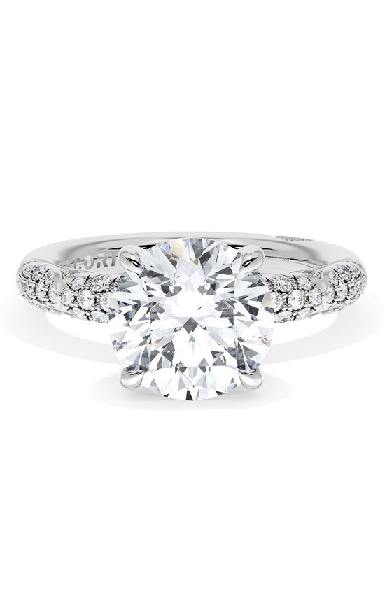 Round Bloom Engagement Ring