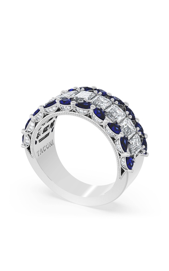 TACORI Classic Crescent Wedding,  RoyalT Wedding Wedding Band HT269575BS112W