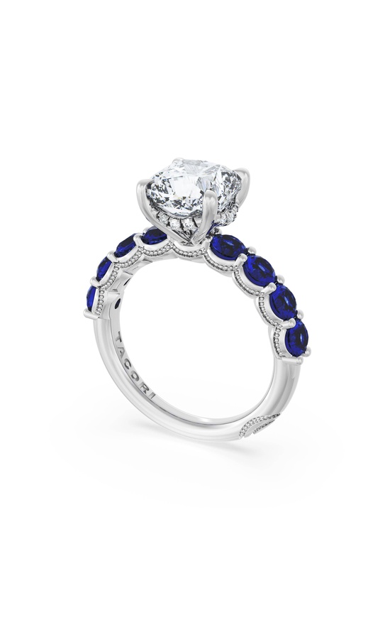 Cushion Solitaire Engagement Ring