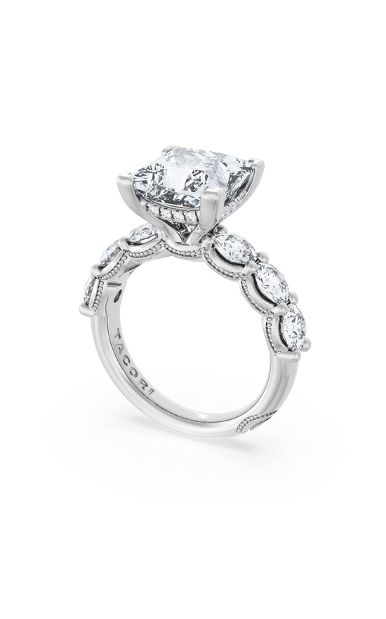 Princess Solitaire Engagement Ring