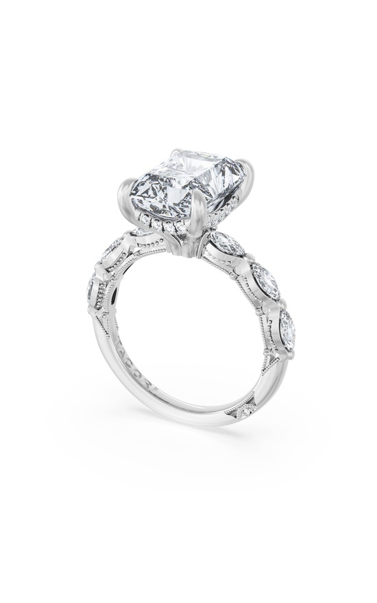 Radiant Solitaire Engagement Ring