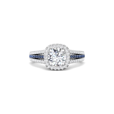 Martin Flyer Flyer Fit Engagement Ring DERMH60CUAQ-F-7.0RD