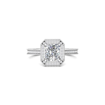 Martin Flyer Flyer Fit Engagement Ring 5212EZ-F-7X6RAD