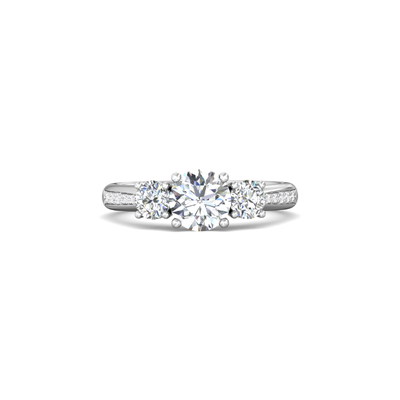 Martin Flyer Flyer Fit Engagement Ring V5137SRPL-F-6.5RD Martin Flyer Flyer Fit Engagement Ring V5137SRPL-F-6.5RD