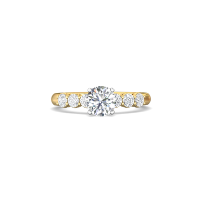 Martin Flyer Flyer Fit Engagement Ring DERSP02ASTTYZ-F-6.5RD Martin Flyer Flyer Fit Engagement Ring DERSP02ASTTYZ-F-6.5RD