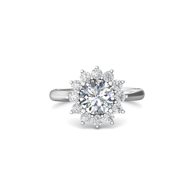 Martin Flyer Flyer Fit Engagement Ring DERMH83PL-F-7.5RD