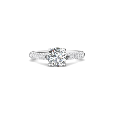Martin Flyer Flyer Fit Engagement Ring DERM19MPL-F-7.5RD Martin Flyer Flyer Fit Engagement Ring DERM19MPL-F-7.5RD