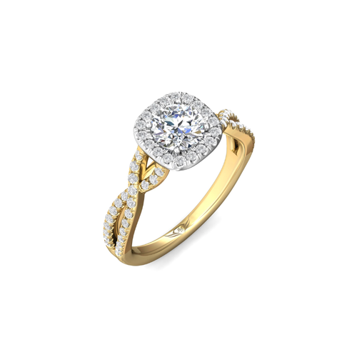 Martin Flyer Flyer Fit Engagement Ring DERMH27XSCUTTYQ-F-6.5RD thumbnail 5