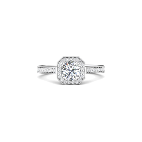 Martin Flyer Flyer Fit Engagement Ring 5204SACPL-F-5.5RD