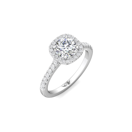 Martin Flyer Flyer Fit Engagement Ring DERMH7CUPL-F-6.5RD thumbnail 5
