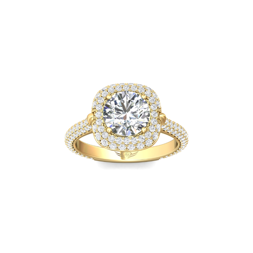 Martin Flyer Flyer Fit Engagement Ring 5211SCUEYZ-F-7.5RD thumbnail 2