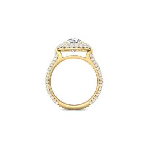 Martin Flyer Flyer Fit Engagement Ring 5211SCUEYZ-F-7.5RD thumbnail 3