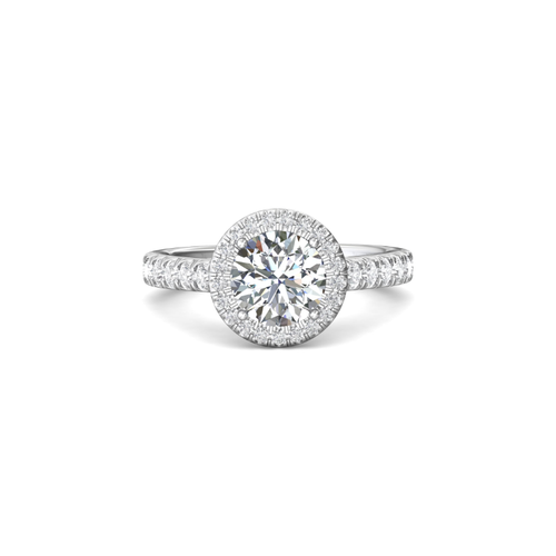 Martin Flyer Flyer Fit Engagement Ring DERMH20RDPL-F-7.5RD thumbnail 1