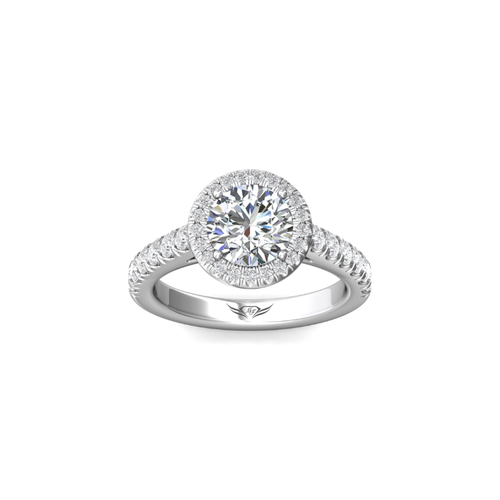 Martin Flyer Flyer Fit Engagement Ring DERMH20RDPL-F-7.5RD thumbnail 2