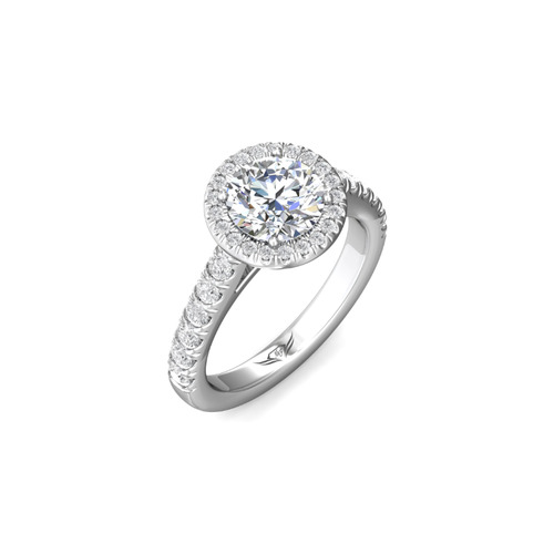 Martin Flyer Flyer Fit Engagement Ring DERMH20RDPL-F-7.5RD thumbnail 5