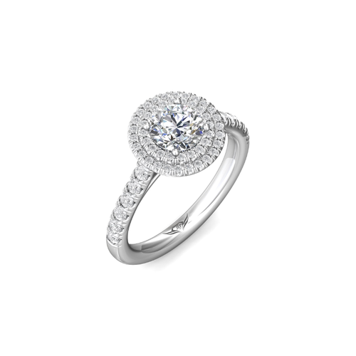 Martin Flyer Flyer Fit Engagement Ring CM28XSRDDBLZ-F-6.2RD thumbnail 5