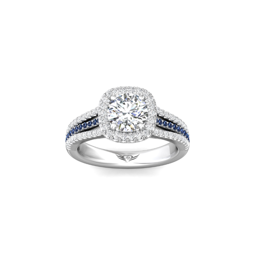 Martin Flyer Flyer Fit Engagement Ring DERMH60CUAQ-F-7.0RD thumbnail 2