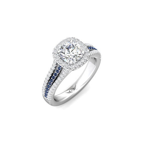 Martin Flyer Flyer Fit Engagement Ring DERMH60CUAQ-F-7.0RD thumbnail 5