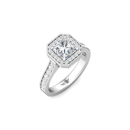 Martin Flyer Flyer Fit Engagement Ring 5204ACZ-F-5.7SQ thumbnail 5