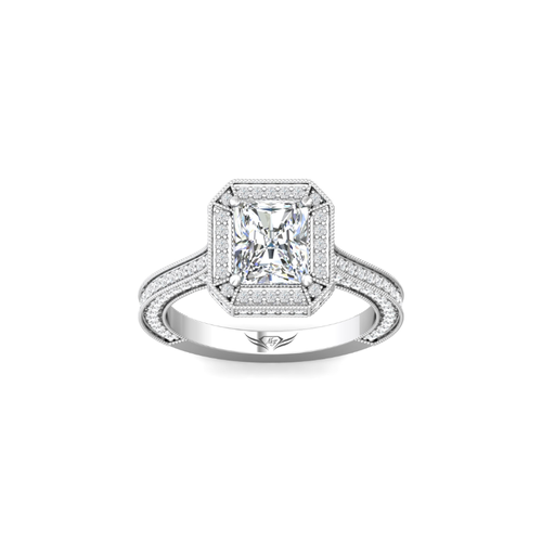 Martin Flyer Flyer Fit Engagement Ring 5212EZ-F-7X6RAD thumbnail 2