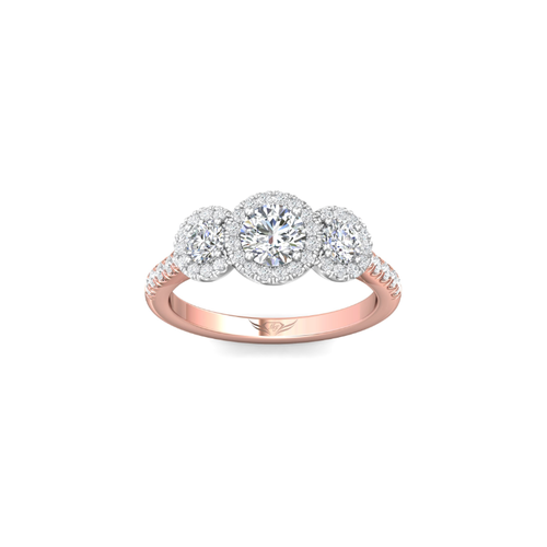 Martin Flyer Flyer Fit Engagement Ring DERT03RDTTPZ-F-5.0RD thumbnail 2