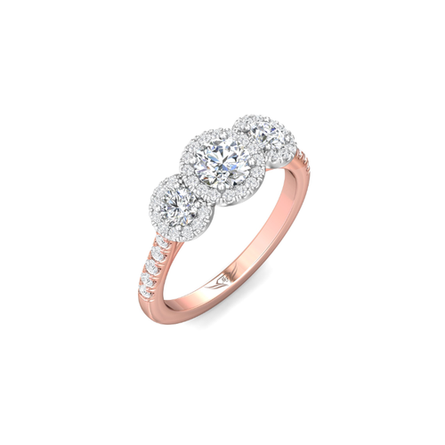Martin Flyer Flyer Fit Engagement Ring DERT03RDTTPZ-F-5.0RD thumbnail 5