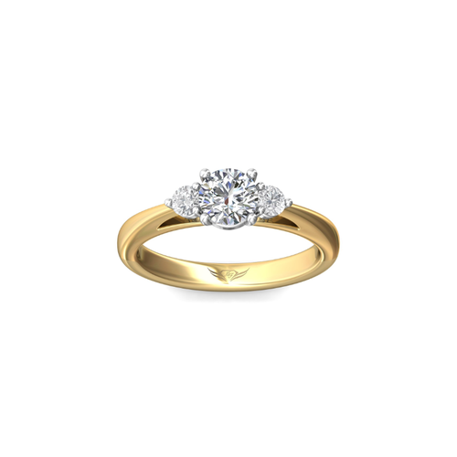 Martin Flyer Flyer Fit Engagement Ring DERT02XSTTYQ-F-5.5RD thumbnail 2