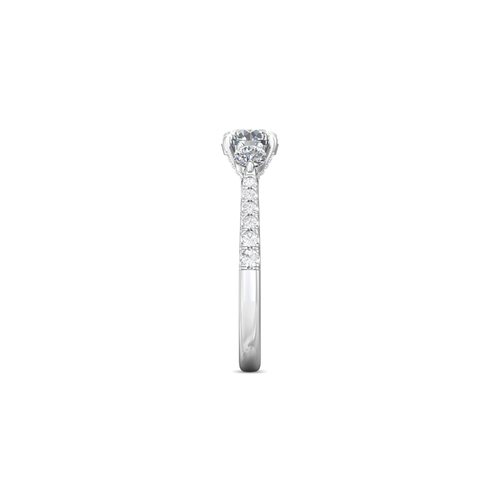 Martin Flyer Flyer Fit Engagement Ring DERT04XSRQ-F-6.0RD thumbnail 4