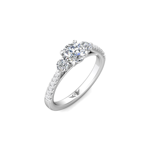 Martin Flyer Flyer Fit Engagement Ring DERT04XSRQ-F-6.0RD thumbnail 5