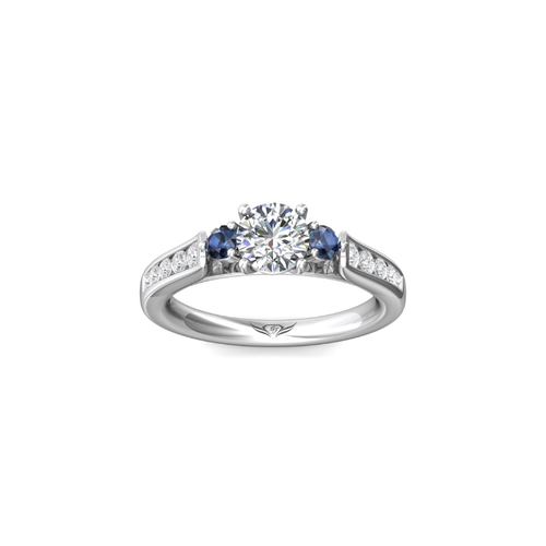 Martin Flyer Flyer Fit Engagement Ring DERC03RDAZ-F-6.0RD thumbnail 2