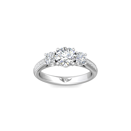 Martin Flyer Flyer Fit Engagement Ring V5137SRPL-F-6.5RD thumbnail 2