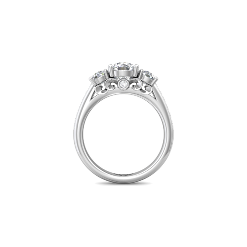 Martin Flyer Flyer Fit Engagement Ring V5137SRPL-F-6.5RD thumbnail 3
