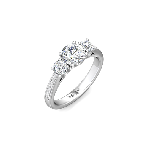 Martin Flyer Flyer Fit Engagement Ring V5137SRPL-F-6.5RD thumbnail 5