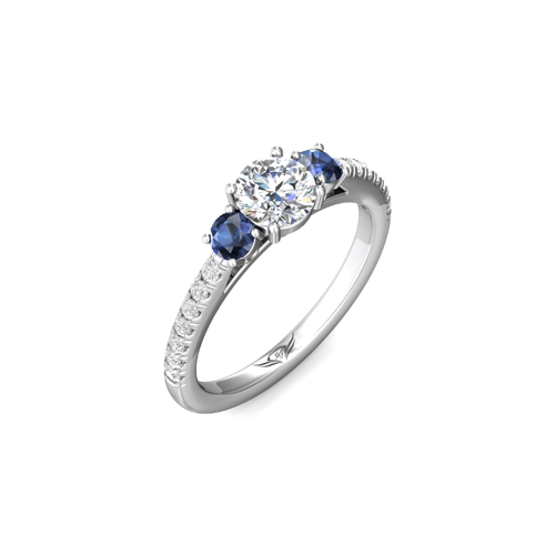 Martin Flyer Flyer Fit Engagement Ring DERT08RDAZ-F-5.7RD thumbnail 5