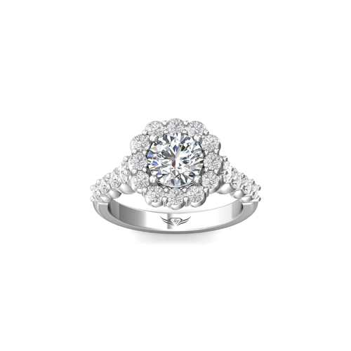 Martin Flyer Flyer Fit Engagement Ring DERHSP04MCUQ-F-7.0RD thumbnail 2