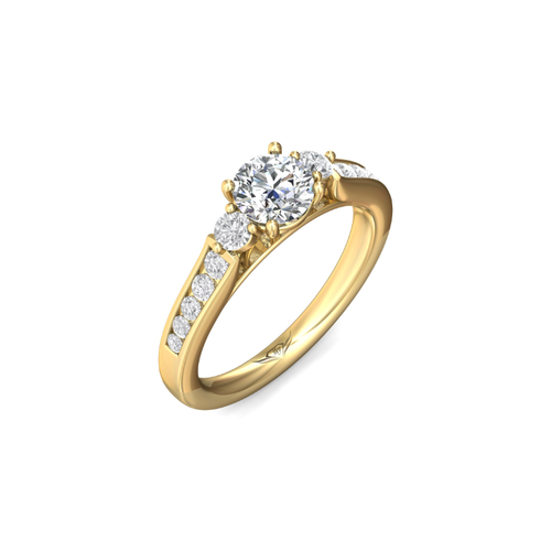 Martin Flyer Flyer Fit Engagement Ring DERC03XSYQ-F-6.0RD thumbnail 5